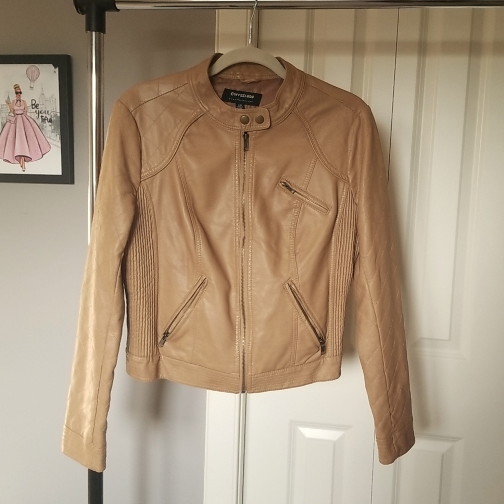 Faux Leather Jacket